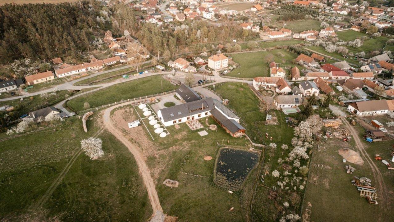 Farma Tasov Villa Velké Meziříčí Exteriör bild